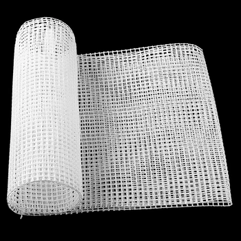 Mandalı Kanca Kitleri Plastik Kanca file kumaş Çanta Halı İplik Kanca Zanaat Malzemeleri DIY El Sanatları Mandalı Kanca Aksesuarları 50x100cm 3