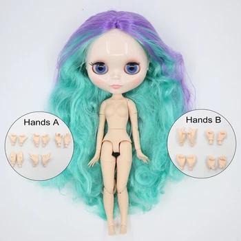 BUZLU DBS blyth doll 1/6 bjd oyuncak Ortak vücut beyaz cilt 30cm satılık özel fiyat oyuncak hediye anime bebek