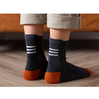 Youpin pamuklu erkek çorapları deodorant ter emici nefes çorap için uygun boyutu 39-44 0
