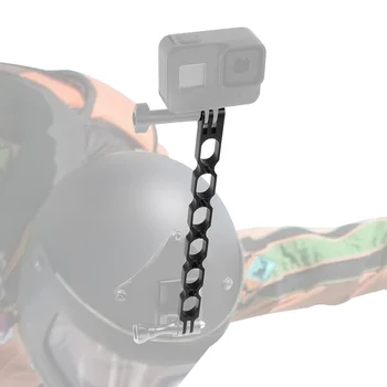 BGNıng Alüminyum Alaşımlı aksiyon kameraları Kask Uzatma Kolu Gopro Insta360 Spor Çekim Montaj Konnektörü Braketi Adaptörü 1
