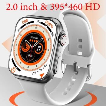 Xiaomi akıllı izle ultra Serisi 8 NFC smartwatch erkekler kadınlar 260mah IP68 su geçirmez spor saatler kablosuz şarj cihazı 395 * 460 HD 1