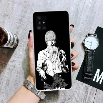 Anime Manga Ölüm Notu Ryuk Telefon Kılıfı İçin Samsung Galaxy A12 A22 A32 A42 A52 A72 A51 A71 5G A41 A31 A21 A02S M12 M21 M31 M30S