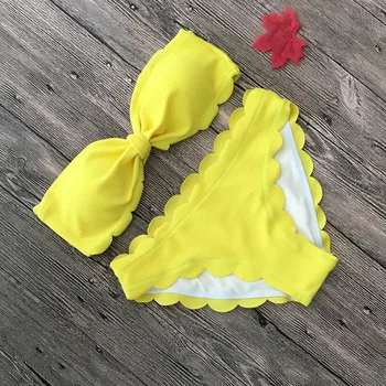 Yüksek Bel Seksi Backless kadın Sutyen Seti Bikini Kesme Çiçek Renkli Plaj Mayo kadın Bölünmüş Bikini Yeni Mayo Seti
