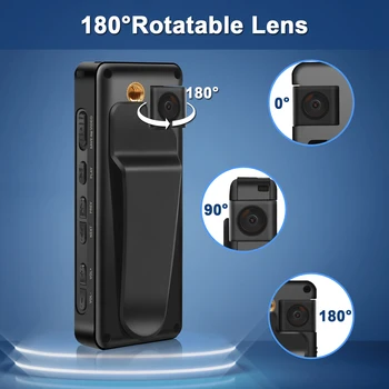 Vandlion A32 Eylem Kamera Bisiklet Kamera Spor DV Desteği Dijital Mini Tam 1080P Ekran Manyetik Gece Görüş 128GB TF Kart 1