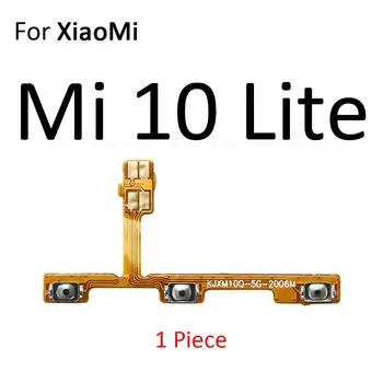 Anahtarı Güç AÇIK kapalı Anahtarı Sessiz Sessiz Ses Düğmesi Şerit Flex Kablo XiaoMi Mi 11 Not 10 10T Lite Pro Ultra Parçaları 4