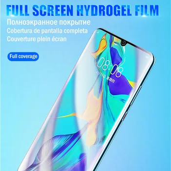 Hidrojel Film İçin Huawei Onur 8X9X8S Ekran Koruyucu İçin Onur 20 Pro 20S 10i 8 9 10 Lite Yumuşak Film Cam Değil 3