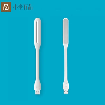 Orijinal Xiaomi Mijia Youpin ZMI USB taşınabilir LED ışık Anahtarı İle 5 seviyeleri parlaklık USB Güç bankası laptop Notebook için 0