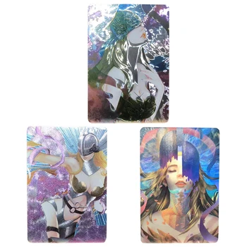 Digimon Angewomon Anime kız litografi flash kart koleksiyonu nadir kart seksi Klasik Koleksiyon Oyuncaklar Oyun Koleksiyon Kartları