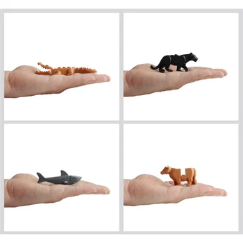 MOC Şehir Hayvanlar Yapı Taşları Zoon Figürleri Aksesuarları Modeli Timsah Köpekbalığı İnek Eğitici tuğla oyuncaklar Çocuk Hediye