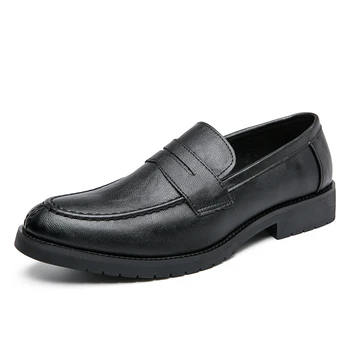 Erkekler Sürüş Moccasins Rahat Kayma makosen ayakkabı Erkekler rahat ayakkabılar deri makosenler Ofis Ayakkabı tasarım ayakkabı Erkekler 38-48