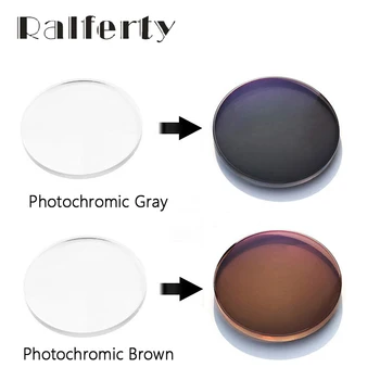 Ralferty 1.56 1.6 1.67 Fotokromik Lens Bukalemun Güneş Gözlüğü Gözlük Şeffaf Renk Miyopi Hipermetrop Reçete Optik Lensler 2