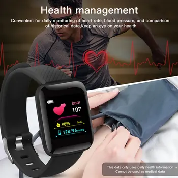 2022 Silikon Spor akıllı saat Erkekler Kadınlar Spor İzle Bilezik Elektronik Akıllı Saat Android ıOS İçin Su Geçirmez Smartwatch 2