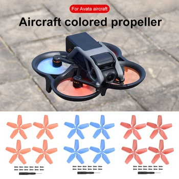 2 Pairs İçin Uygun DJI AVATA Pervane Avatar Orijinal Bıçak Pervane Aksesuarları Geçiş Uçak Drone Aksesuarları