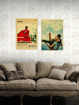 Inci 2022 Korku Filmleri Poster X Filmler Vintage Baskılar Resimleri Duvar Sticker Sanat DIY Sinema Ev Odası Hediye Resim Dekorasyon