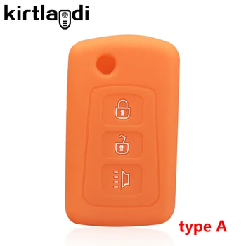 Kirtlandi silikon Araba Anahtarı Durum Kapak Fob Koruyucu için BÜYÜK DUVAR HOVER H5 H3 HAVALI 3 Düğmeler Anahtarlık Anahtarlık Araba Aksesuarı