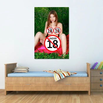 Seksi Çıplak Genç Kız Fotoğraf Yetişkin Kadın Vücut Posteri Çerçevesiz duvar sanatı tuval Resimleri Baskılar Ev Yatak Odası Banyo Dekor 1