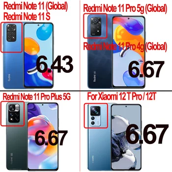 Redmi Not 12 Pro 5G Cam Xiaomi Redmi İçin Not 11 S Temperli Cam Redmi note12 Ekran Koruyucu Xiaomi 12T Redmi Not 12 11 Pro 1