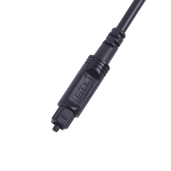 Dijital Optik Ses Toslink Kablosu Spdıf Fiber Renkli 1 m 2 m 3 m Özelleştirilebilir Od4. 0mm