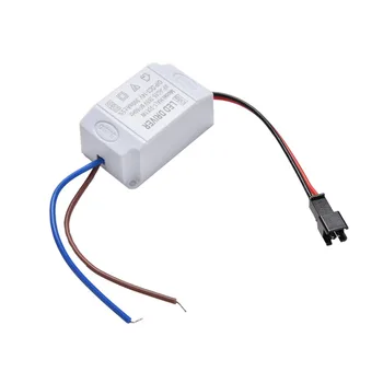 Aydınlatma elektronik transformatör LED Güç Kaynağı Sürücü Adaptörü 3X1W Basit AC 85V-265V DC 3-14V 300mA LED Şerit Sürücü 3