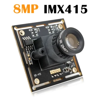 8MP HD 4 K CMOS IMX415 30FPS Kare Hızı İle 95 Derece USB Kamera Modülü MJPEG, YUY2 Mini USB Video Webcam 2