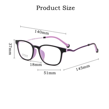 YIMARUILI Ultralight Saf Titanyum Bacaklar kadın Gözlük Çerçevesi Yüksek Kaliteli TR90 Çerçeve Optik Reçete Gözlük Çerçevesi 8911