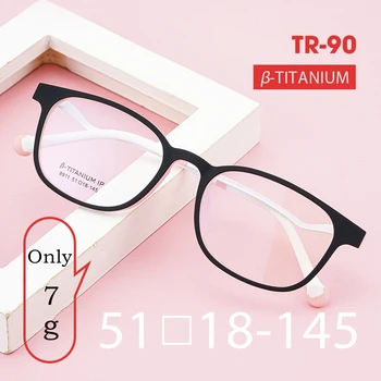 YIMARUILI Ultralight Saf Titanyum Bacaklar kadın Gözlük Çerçevesi Yüksek Kaliteli TR90 Çerçeve Optik Reçete Gözlük Çerçevesi 8911 4