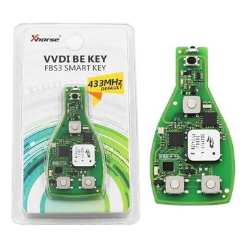 Orijinal Anahtarsız Gitmek FBS3 VVDI OLABİLİR akıllı anahtar 3/4 Düğme 315mhz 433mhz için Bir Düğme Başlangıç Benz W204 W207 W212 W164 W166 W221 CLK 5