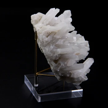 8 * 8 cm kristal taş akrilik tutucu temizle numune ekran standı mineraller tutucu 2