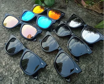 Klasik Kadın Erkek Güneş Gözlüğü Cam lens lüks marka güneş gözlüğü kadın erkek güneş gözlüğü sürüş feminin Shades gafas De Sol 5