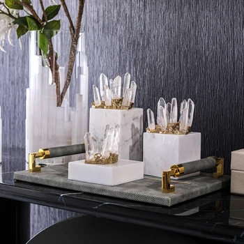 Modern Doğal Kristal Taş Mermer Taban Dekorasyon Ev Sundurma Oturma Odası Ofis Otel Kulübü Yumuşak Dekorasyon Süs