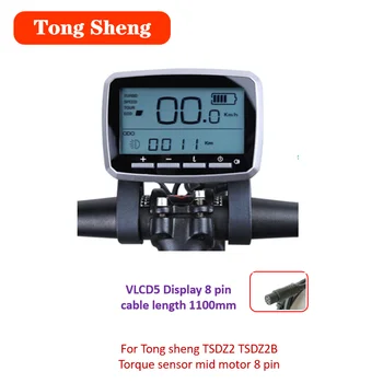 Tongsheng Tork Sensörü TSDZ2 TSDZ2B Gaz Fren kolu VLCD5 Ekran Orta Tahrik Motoru Dönüşüm kiti