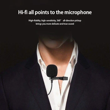 Yeni Kablolu Mikrofon Yaka Oyun Mikrofonlar Hoparlör MİKROFON Karaoke C Tipi Aydınlatma MİNİ pc için Mikrofon cep telefonu youtube YS40S 3