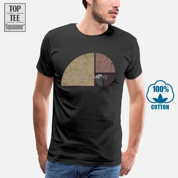 Fibonacci Spiral T Gömlek Özel Kısa Kollu Streetwear Artı Boyutu Pamuk Crewneck Sıkıntılı Erkek Shirt