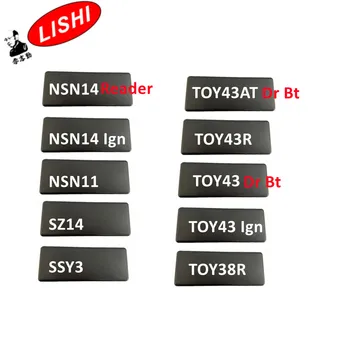 NSN14 2 İn 1 Lishi Aracı SZ14 SSY3 TOY43AT TOY43R TOY43 Dr bt Ign Toy38R 2in1 Lishi Çilingir Aracı 3
