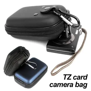 TZ Kart kamera çantası Darbeye Dayanıklı dijital kamera Çantası Bel Çantası Panasonic Sony EVA Sert Kabuk kamera Çantası