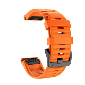 26 22 20MM Silikon Hızlı Bırakma Watchband Kayışı Garmin Fenix 6X Pro İzle Kolaylık Bilek Bandı Kayışı Fenix 6 Pro İzle