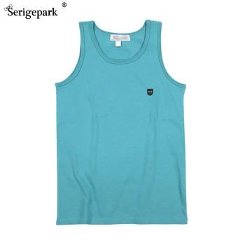 Erkek yaz üst tshirt katı renk yelek klasik serige parkı açık kolsuz gömlek vücut geliştirme yüksek kaliteli erkek bluz