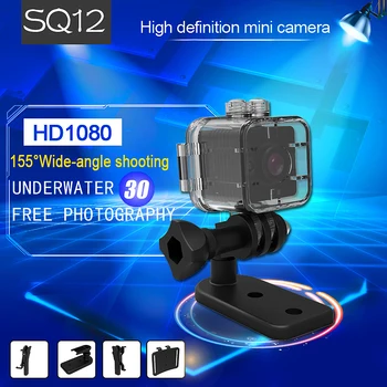 2022 Spor Açık Dizüstü Mini IP Kamera HD 1080P Su Geçirmez Geniş açı Lens Kamera Spor DVR Kızılötesi Gece Görüş Mikro 4