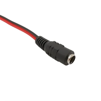 5. 5x2. 1mm DC Dişi Kablo Konektörü 5.5*2.1 mm DC Güç Jakı Timsah Klipleri Timsah Elektrikli Klip Kırmızı Siyah Kılıf
