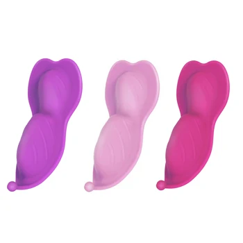 Görünmez Yetişkin Seks Cinsel Klitoris Oyuncak Kablosuz Uzaktan Kumanda Kelebek Giymek Giyilebilir Titreşimli Külot Vibratör Kadınlar için Kadın