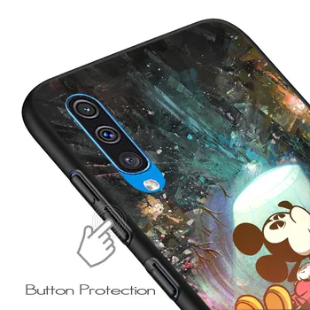Silikon kılıf Disney Mickey Mouse Samsung Galaxy A9 A8 A7 A6 A6S A8S Artı A5 A3 Yıldız 2018 2017 2016 telefon kılıfı