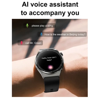 HK46 akıllı saat Erkekler Kadınlar İçin İzle Bluetooth Çağrı Smartwatch Spor Saatler Spor Bilezik NFC Kol Saati Elektronik Saat