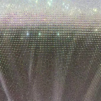 Madison Yüksek Kalite Afrika Nijeryalı Glittery Ağır Taşlar Ile Tül Dantel Kumaş Nakış Gelinlik 5 Yard/ADET 4.5*1.5 m
