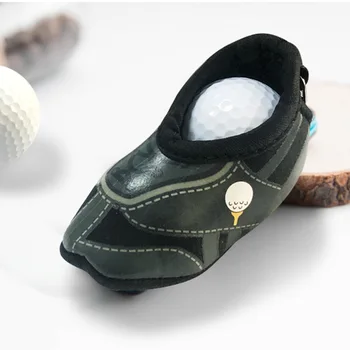 Mini Golf Topu Çantası Taşınabilir Küçük Bel Paketi Tee Tutucu golf ayakkabıları Colorblock Uzay Pamuk Bel Çantası kılıf çanta Carabiner ile