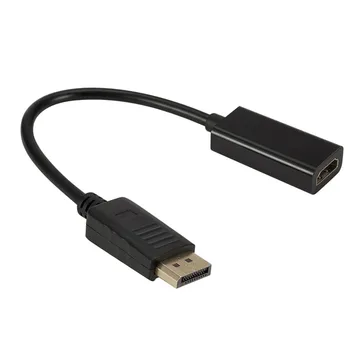 DP HDMI uyumlu Kablo Adaptörü 4K 1080P DisplayPort Hdmı uyumlu Erkek Kadın Dönüştürücü PC TV Projektör Monitör 3