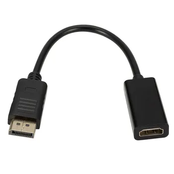 DP HDMI uyumlu Kablo Adaptörü 4K 1080P DisplayPort Hdmı uyumlu Erkek Kadın Dönüştürücü PC TV Projektör Monitör 4