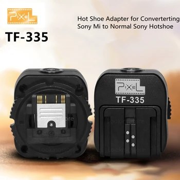 Piksel TF - 335 Sony Mı Dönüştürmek Evrensel Sony DSLR SLR Olarak ADP-MAA Sıcak Ayakkabı Adaptörü dijital kamera Flaş Speedlite 5