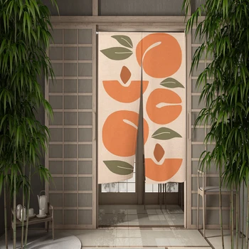 Japon kapı perdesi İskandinav Tarzı Oturma Odası yatak odası dekoru Modern Basit Restoran Mutfak Giriş Bölümü Yarım Perdeler 2