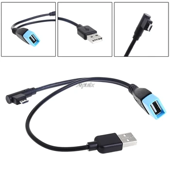 Mikro USB 5 Pin Erkek USB 2.0 Kadın Konak OTG Y Splitter Güç Adaptörü Kablosu Bırak gemi