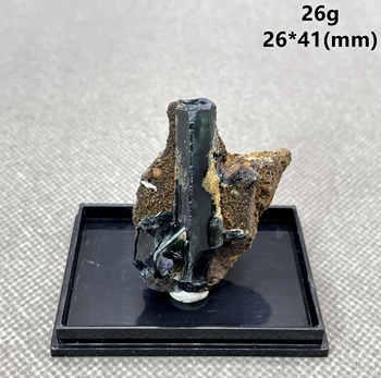 Yeni! 100 % doğal nadir Brezilya Vivianite (Mavi ıronearth) mineral örneği taşlar ve kristaller şifa kristalleri kuvars
